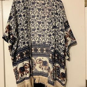 Trendology Elephant Kimono